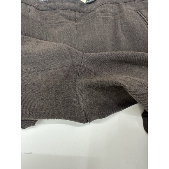 Lauren Ralph Lauren Womens Dress Pants Size 10 Brown Wool Blend VTG - Picture 3 of 12